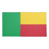 Benin Flag Kussensloop (Achterkant)