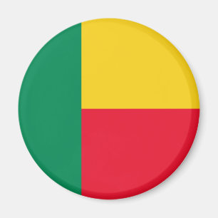 Benin Flag Magneet