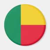 Benin Flag Magnet (Voorkant)