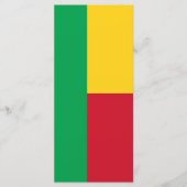 Benin Flag Menu (Voorkant)