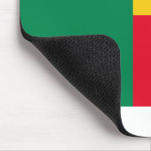 Benin Flag Muismat (Hoek)