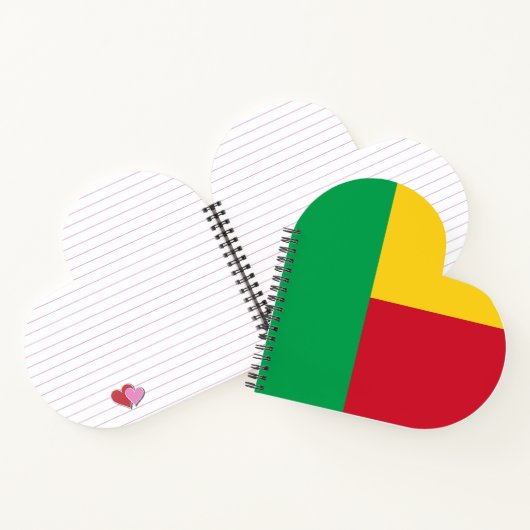 Benin Flag Notitieboek (Binnen)