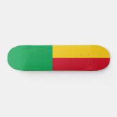 Benin Flag Persoonlijk Skateboard (Horizontaal)