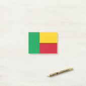 Benin Flag Post-it® Notes (Op bureau)