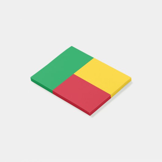 Benin Flag Post-it® Notes (Schuin)