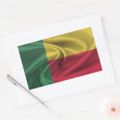 Benin Flag Rechthoekige Sticker (Envelop)