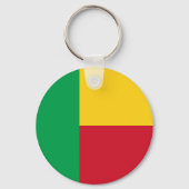 Benin Flag Sleutelhanger (Achterkant)