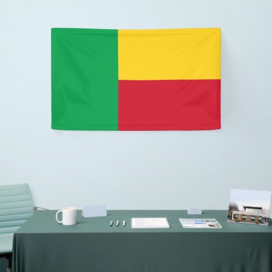 Benin Flag Spandoek (Beurs)