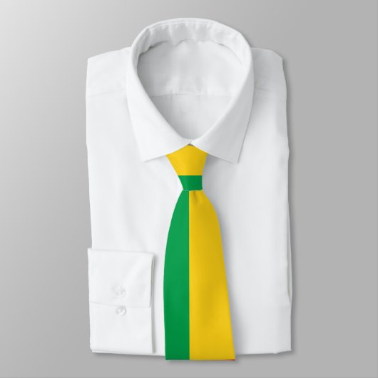 Benin Flag Stropdas (Gebonden)