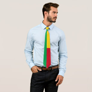 Benin Flag Stropdas