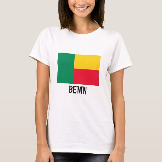 Benin Flag T-shirt (Voorkant)