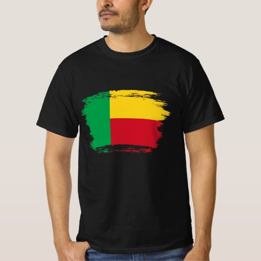 Benin Flag T-shirt (Voorkant)