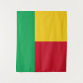Benin Flag Wandkleed (Voorkant)