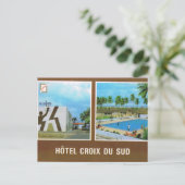 Benin, Hotel de l Sud, Cotonou, Briefkaart (Staand voorkant)