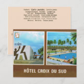 Benin, Hotel de l Sud, Cotonou, Briefkaart (Voorkant / Achterkant)