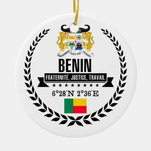 Benin Keramisch Ornament (Voorkant)