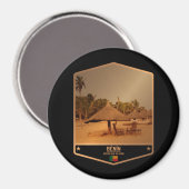 Benin Magneet (Voorkant / Achterkant)