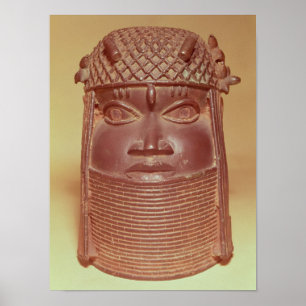 Benin mask poster