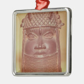 Benin-masker Metalen Ornament (Links)