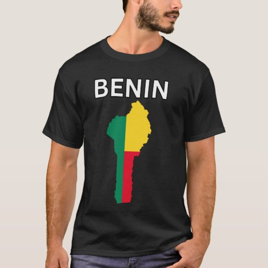 Benin-ontwerp T-shirt (Voorkant)