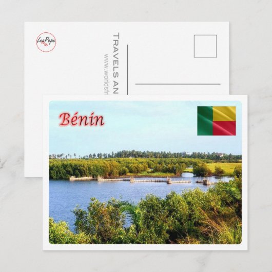 Benin - Panorama - Briefkaart (Voorkant / Achterkant)