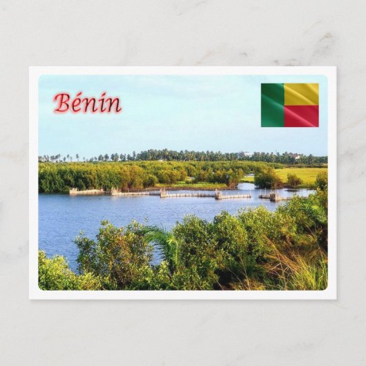 Benin - Panorama - Briefkaart (Voorkant)