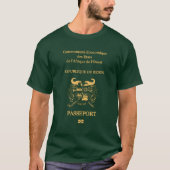 Benin passport t-shirt (Voorkant)