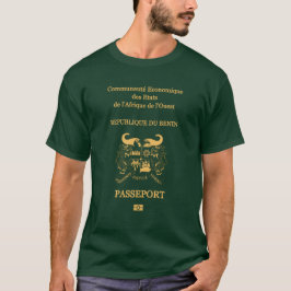 Benin passport t-shirt