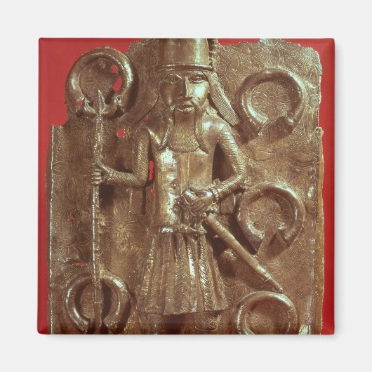 Benin plaque magneet (Voorkant)