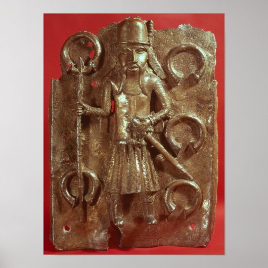 Benin plaque poster (Voorkant)