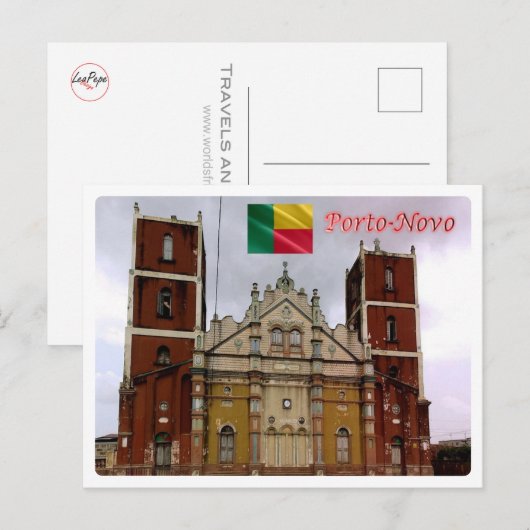 Benin - Porto Novo - Grande Mosquee - Briefkaart (Voorkant / Achterkant)