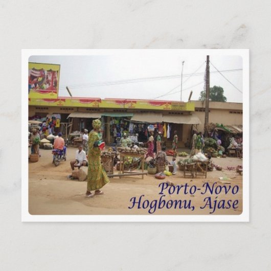 Benin - Porto Novo - Hogbonu - Ajase - Briefkaart (Voorkant)