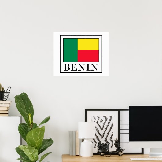 Benin Poster (Thuiskantoor)