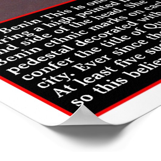 BENIN POSTER 2 (Hoek)