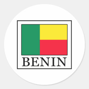 Benin Ronde Sticker