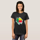 Benin Splash T-shirt (Voorkant volledig)
