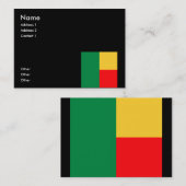 Benin Visitekaartje (Voorkant / Achterkant)