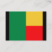 Benin Visitekaartje (Achterkant)
