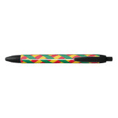 Benin Vlag Balpen Zwarte Inkt Pen (Achterkant)