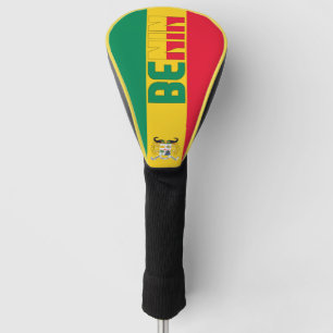 Benin vlag prachtig patriottisch golfheadcover