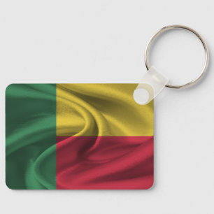 Benin Vlag Sleutelhanger