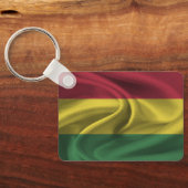 Benin Vlag Sleutelhanger (Achterkant)