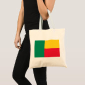 benin vlag tote bag (Voorkant (product))