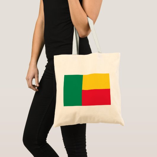benin vlag tote bag (Voorkant (product))