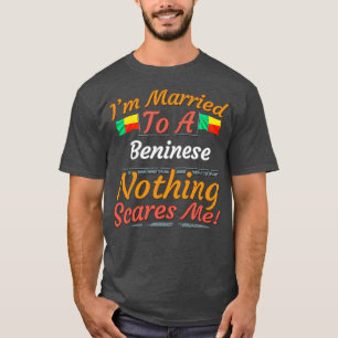 Benin Vlag Vlinder Gift voor Beninese Uit Benin T-shirt