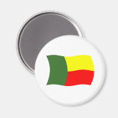 Benin Vlagmagneet Magneet (Voorkant / Achterkant)