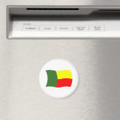 Benin Vlagmagneet Magneet (Insitu (Vaatwasser))