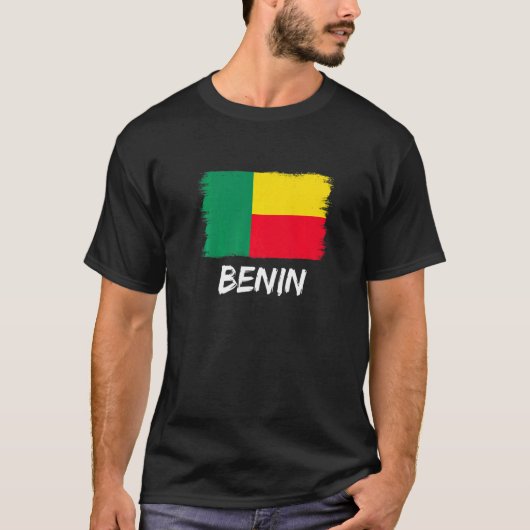 Beninese Vlag Benin T-shirt (Voorkant)