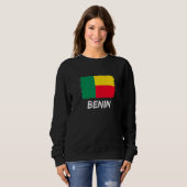 Beninese Vlag Benin Trui (Voorkant volledig)