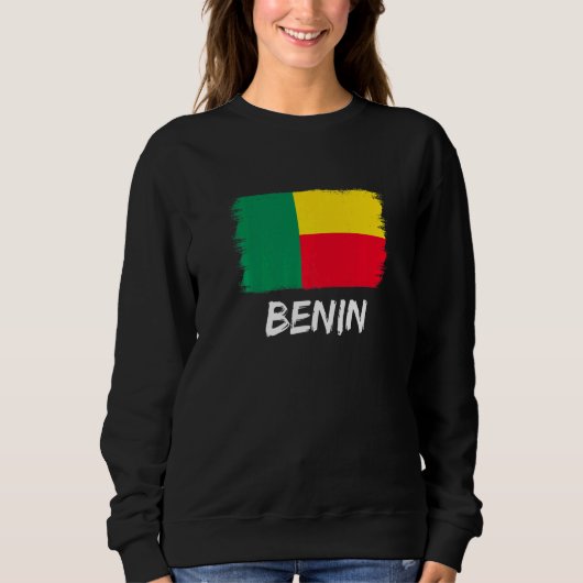 Beninese Vlag Benin Trui (Voorkant)